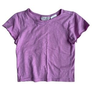 Blush by Us Angels Tee in “Orchid” (Bright Purple), Size XS (5-6), Cotton Blend